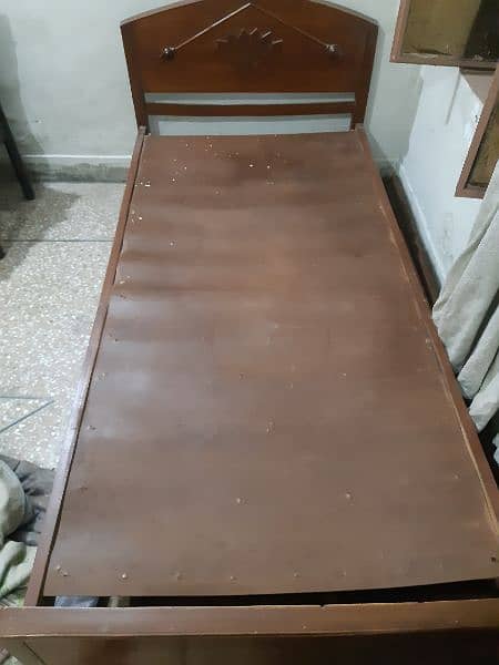 single bed 2 pice with mattress 0