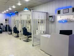 well Running salon setup for sale In Sattlaitown GUJRANWALA