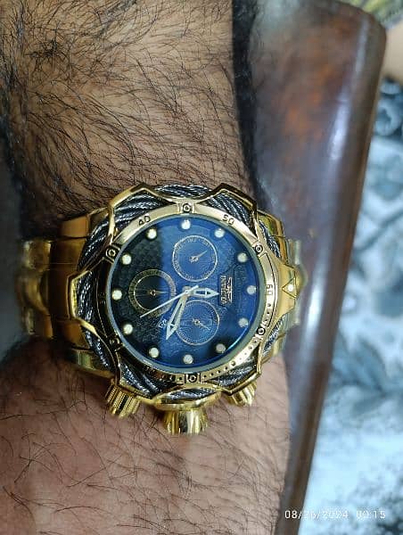 Extremely Heavy Duty Gold Plated Invicta watch Marvel Edition in 12500 5