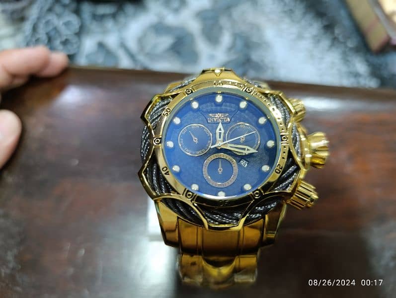 Extremely Heavy Duty Gold Plated Invicta watch Marvel Edition in 12500 17