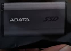 ADATA elite Se880 External SSD 512gb high speed 500mbps