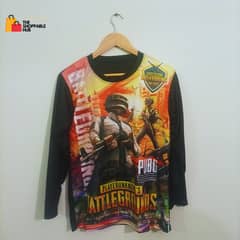 Premium Quality Pubg T Shirts For Men and Boys HD 3D Print Polyester