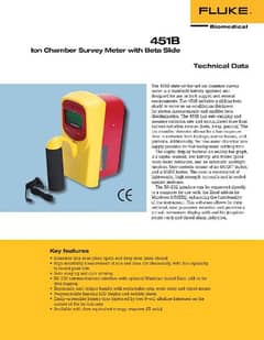 Ion Chamber Survey Meter 0