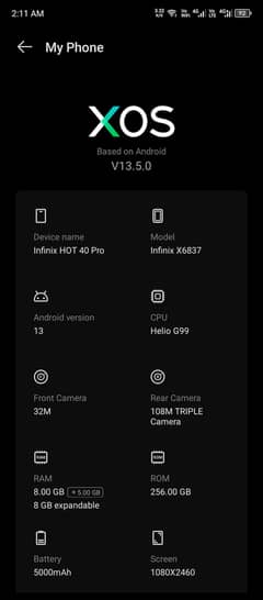 Infinix hot 40 pro