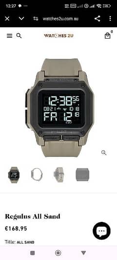 Original Nixon Army Olive Drab Commando Watch in 10000 only