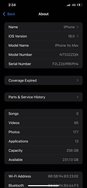 iphone XS Max 256GB PTA Approved 4