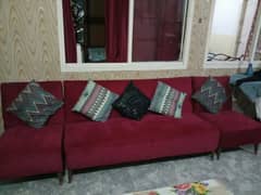 5 Seater Sofa made by original Solid Diyar Wood