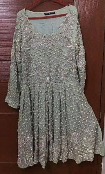 hand work dress dapka kora 1