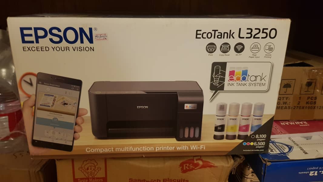 Epson ecotank L3250 Brand New 0