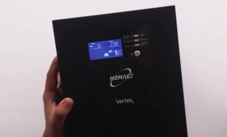 Solar Inverter - Homeage Vertex - 1000 Watts Inverter - 12 V Battery 0