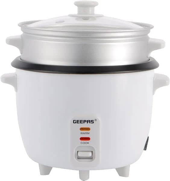 GEEPAS 400W RICE COOKER 0