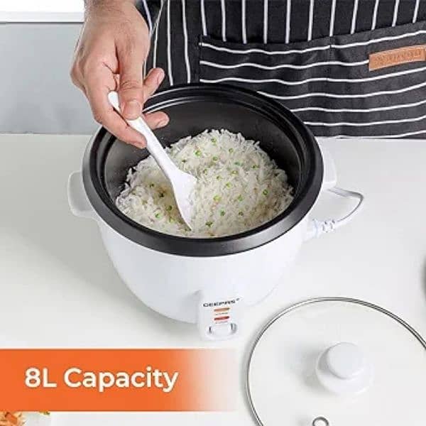 GEEPAS 400W RICE COOKER 3