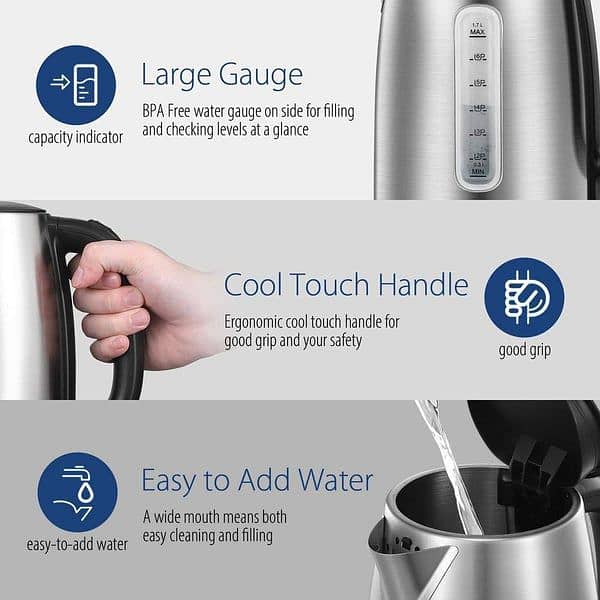 Comfee Electric Kettle MK-17S30A2 3