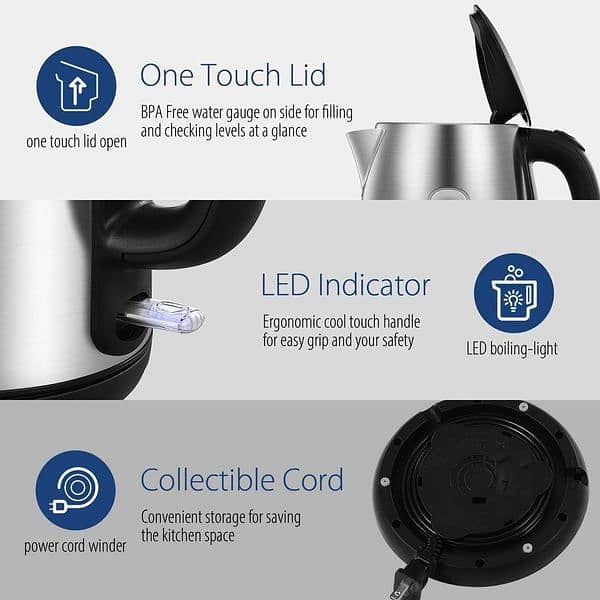 Comfee Electric Kettle MK-17S30A2 5