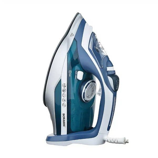 Sonashi Steam Iron 450 ml 3000 W SI-5082C Blue/Silver 1