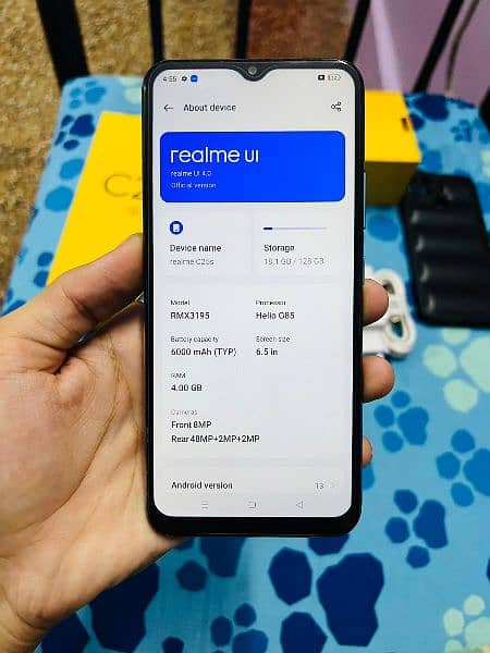 Realme C25s 4/128 Official Set with Box Charger 2