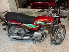 honda 70 model 22 islamabad registerd