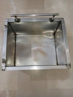 steel fryer with grill