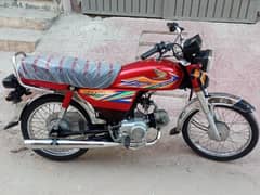 Honda CD 70 2020 model bike for sale WhatsApp on 0320,,4968,,447