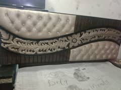 king size bed without mattress high gloose 03008125456