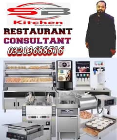 Restaurant Consultant commercial kitchen equipment pizza oven fryer 0