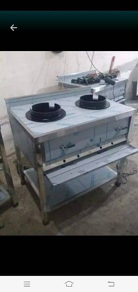 Stove Burner Pakistan Shanwari chinese restaurant equipment pizza oven 1