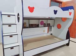 Kids Attractive Bed White color for sale. very good condition