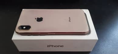 iPhone Xs 64GB (PTA) Gold with Box