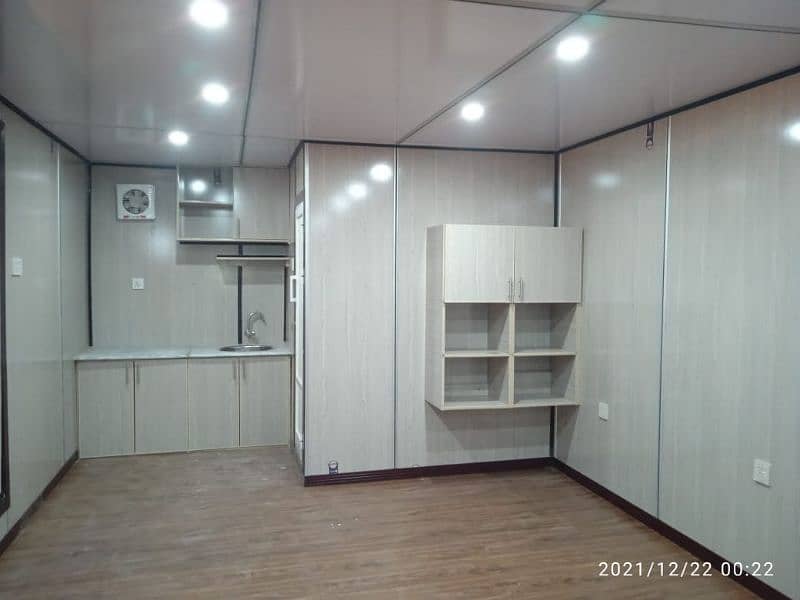 Prefab rooms Container office toilet washroom Guard cabins porta cabin 2