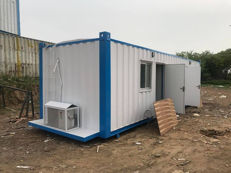 Prefab rooms Container office toilet washroom Guard cabins porta cabin 5