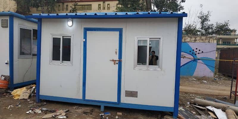 Prefab rooms Container office toilet washroom Guard cabins porta cabin 8