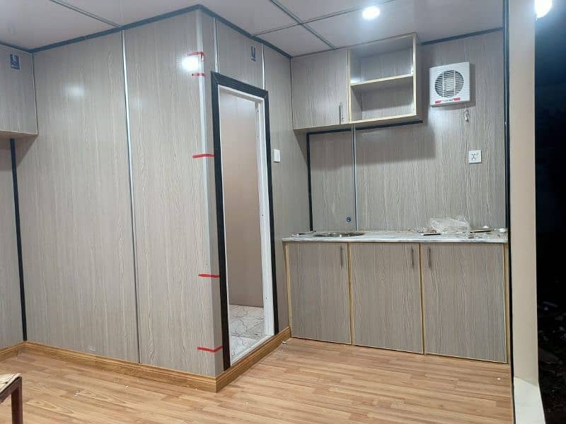 Prefab rooms Container office toilet washroom Guard cabins porta cabin 16