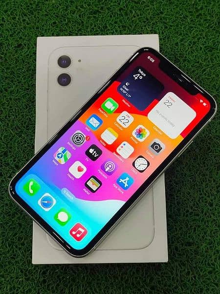 IPHONE 11 128GB PTA APPROVED FULL BOX LUSH CONDITION 3