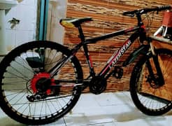 bicycle impoted full size brand new 5 month used call no 03149505437