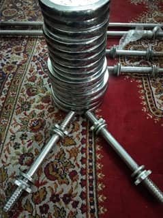 chrome plates Rubber plates weight plates rod ez bar