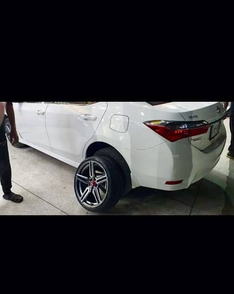 18 inch Rims and New Tyres for Toyota Corolla and Prius 2