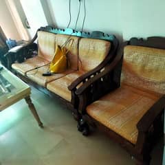 Pure Chanyoti Sofa Set 5 Seater 3+1+1