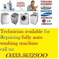 Fully automatic washing machines