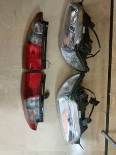 Mitsubishi Lancer 2006 model headlight backlight