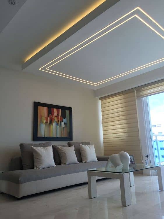 false ceiling/2by2 ceiling/fency ceiling/Gyspum board/Gypsum ceiling 2