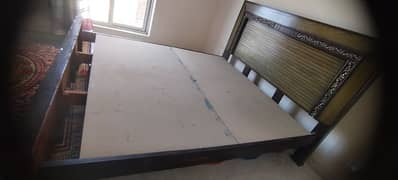 Double Bed for Sale No Mattress only bed