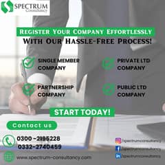 Company Registration/ PSEB Registration / Softwarehouse Registration