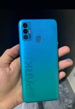 Tecno spark 7t new condition he mobile ki seald mobile he PTA approved