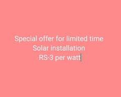 solar system installation service