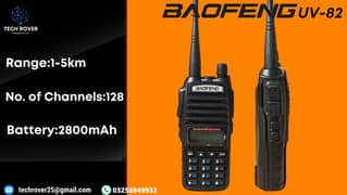 Walkie Talkie | Wireless Set Official Baofeng UV-82 Two Way Radio