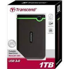 External Transcend Hard driver 1TB