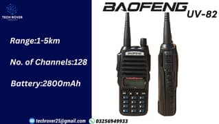 Walkie Talkie | Wireless Set Official Baofeng UV-82 Two Way Radio