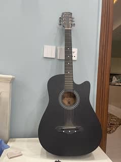 Acoustic guitar rax tone model RT38C with 2 picks and tuner included