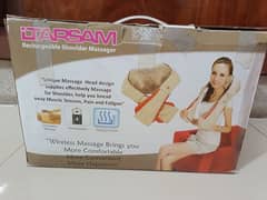 imported Wireless shoulder and body massager with box and accesories