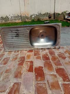 kitchen sink Good condition 10/10 stainless steel premium quality